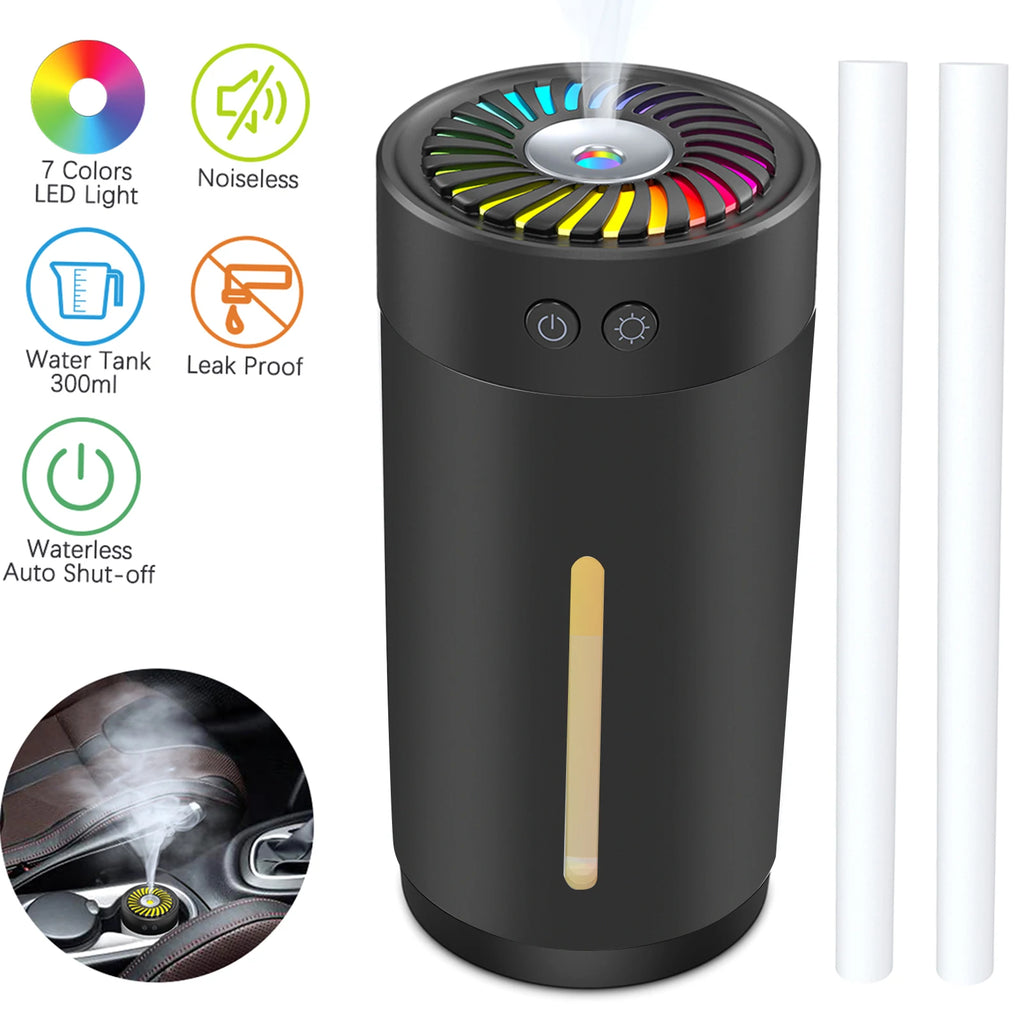 300ml Mini Ultrasonic Humidifier