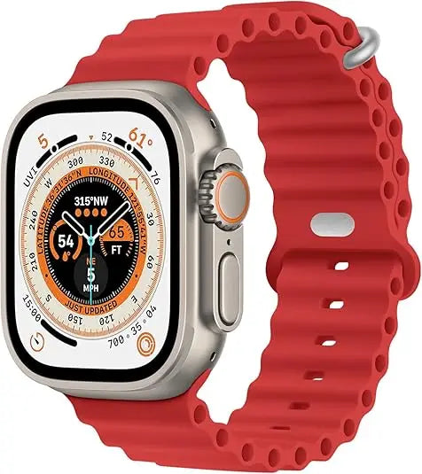 Touch Screen Smart Watches for Men Women with Case and 7 Watch Bands