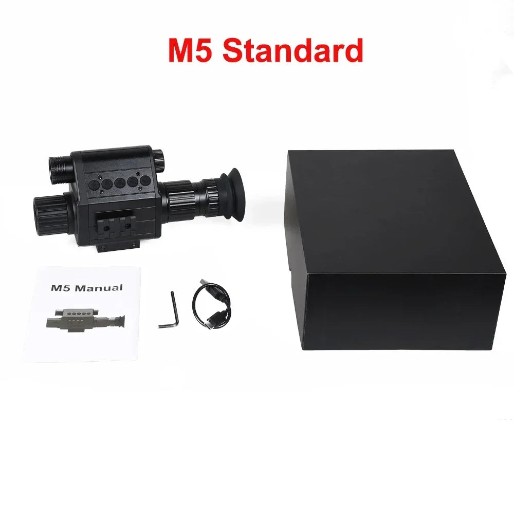 5X Zoom HD 1080P Digital Night Vision Riflescope, Sight Monocular