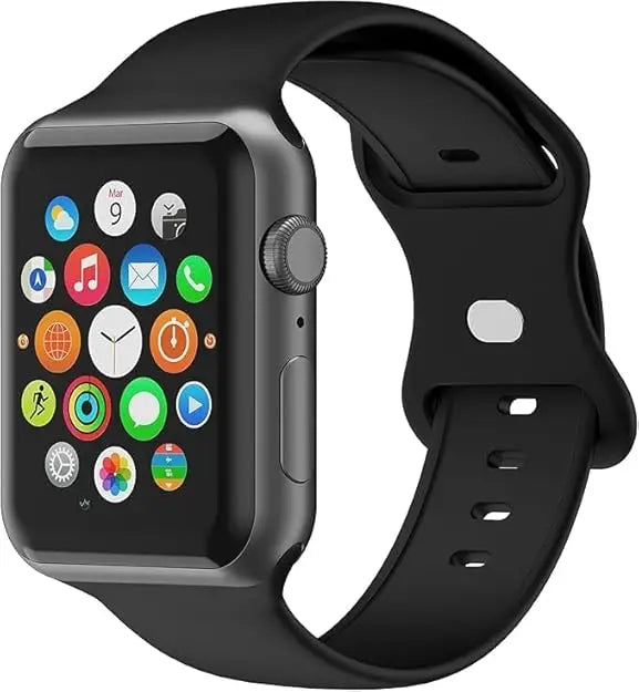 Touch Screen Smart Watches for Men Women with Case and 7 Watch Bands