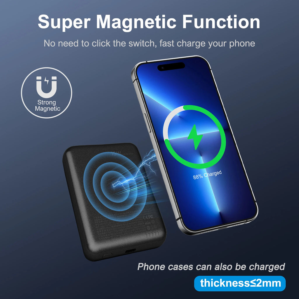 Portable Magnetic Power Bank
