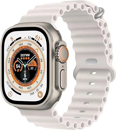 Touch Screen Smart Watches for Men Women with Case and 7 Watch Bands