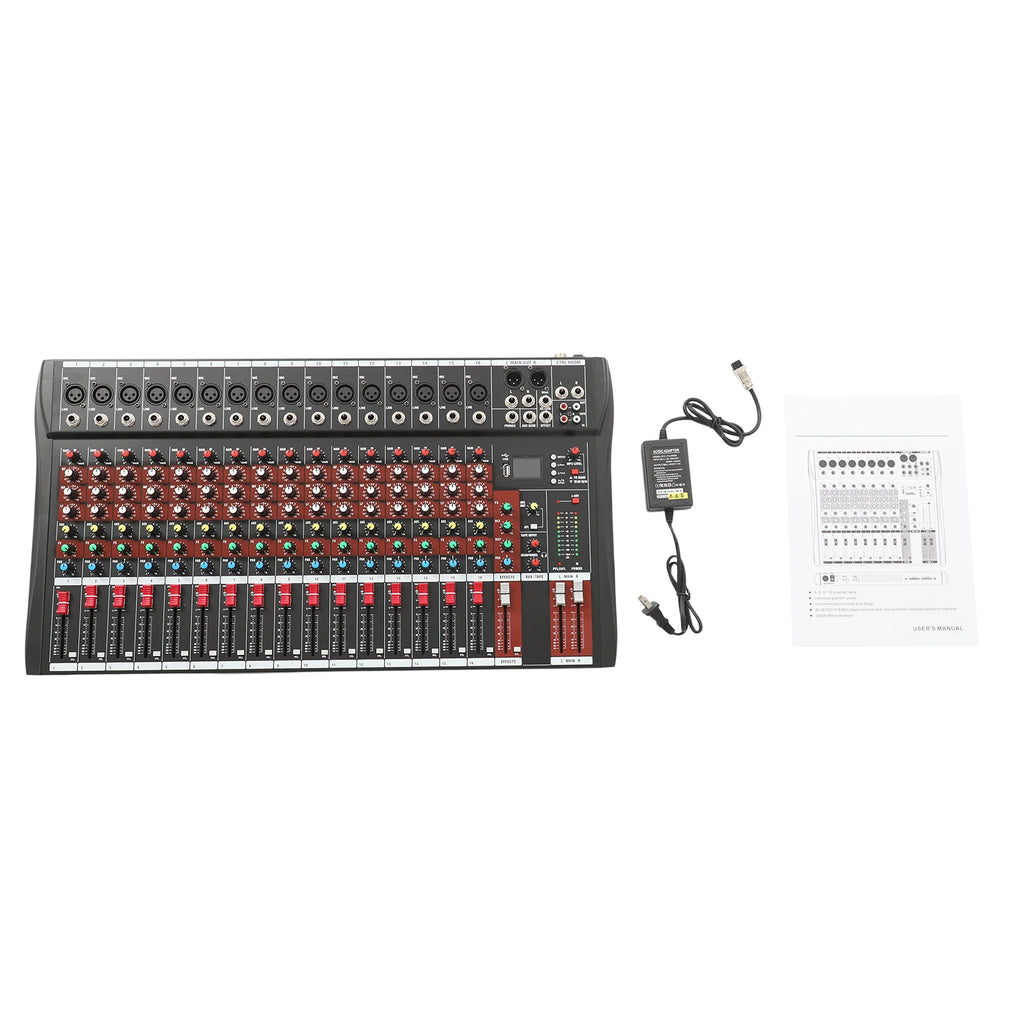 16 Channel Bluetooth Audio Power Mixer