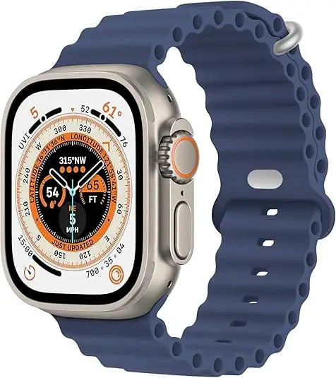 Touch Screen Smart Watches for Men Women with Case and 7 Watch Bands
