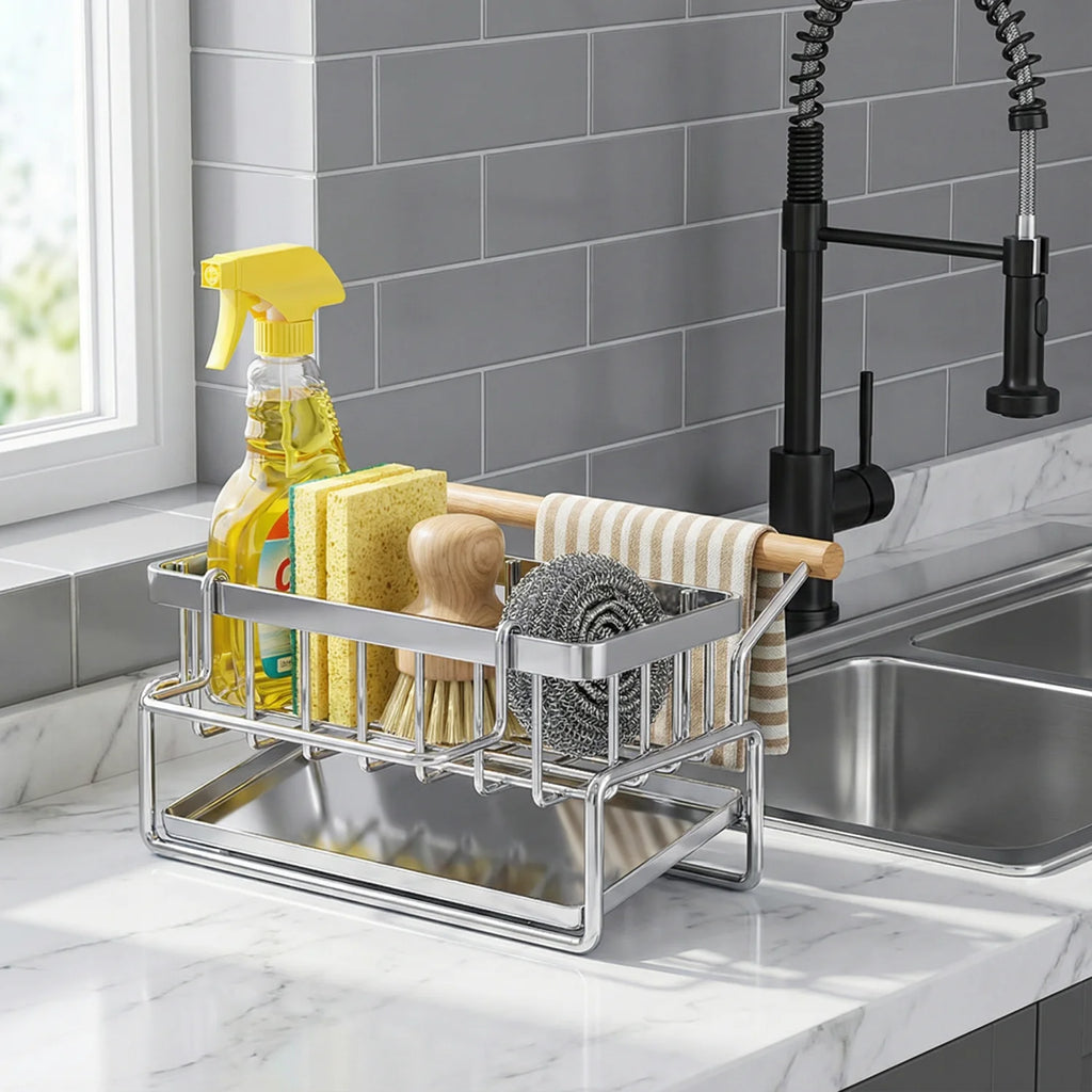 Home Wall-Mounted Kitchenware Storage Rack
