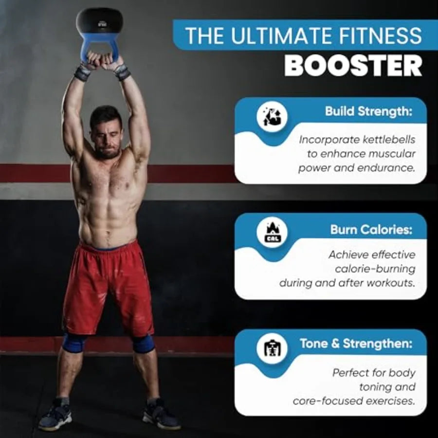 Premium Soft Kettlebell Set | Sea & Iron Sand Filled Ergonomic Weights