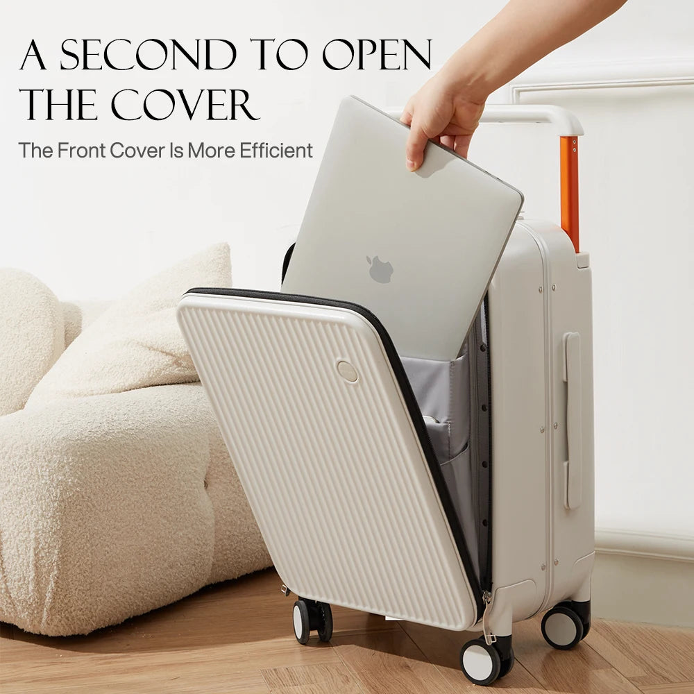 Mixi Front Laptop Pocket Suitcase