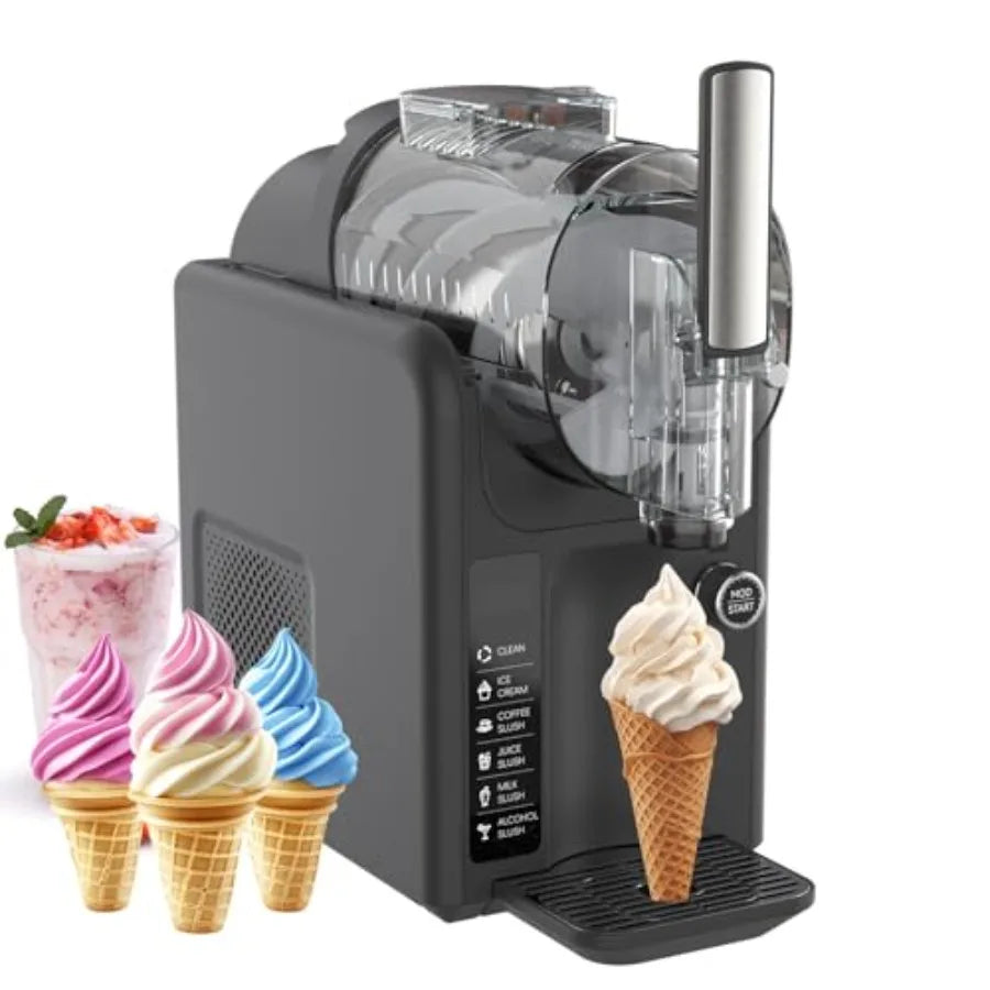68 oz 2-in-1 Soft Serve Ice Cream Slushie Machine