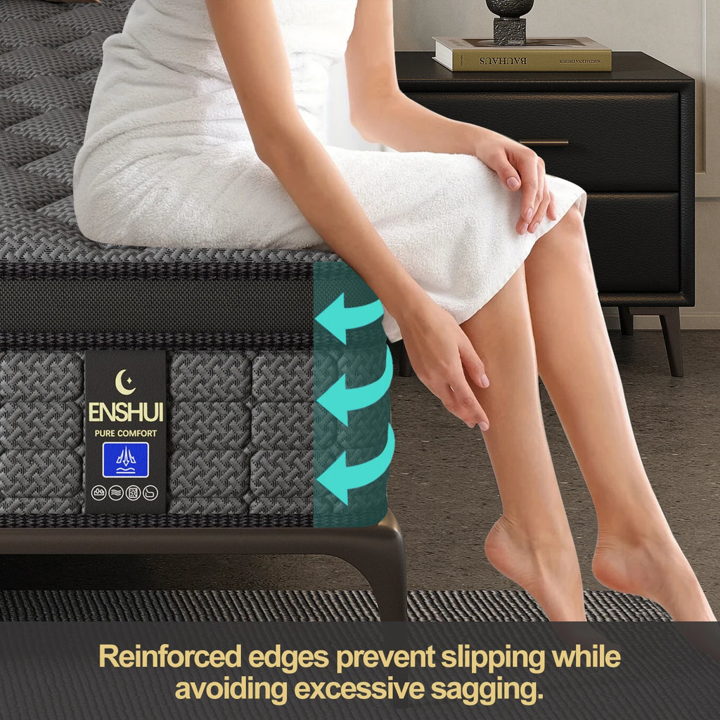 12"14""Gel Memory Foam Hybrid Pocket Spring Mattress