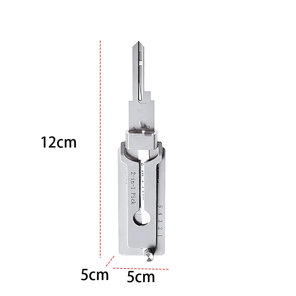 2 In 1 Precision Hook & Pick Set Lock Decoder O-ring