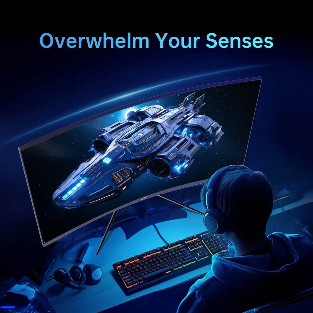 KTC 32" Curved 240Hz Gaming Monitor | 1500R 1080P QHD Immersive Display