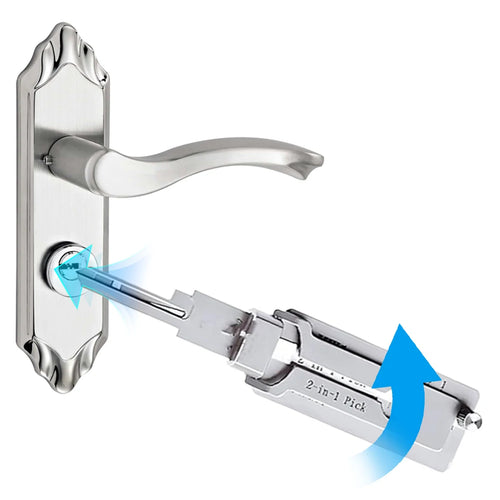 2 In 1 Precision Hook & Pick Set Lock Decoder O-ring