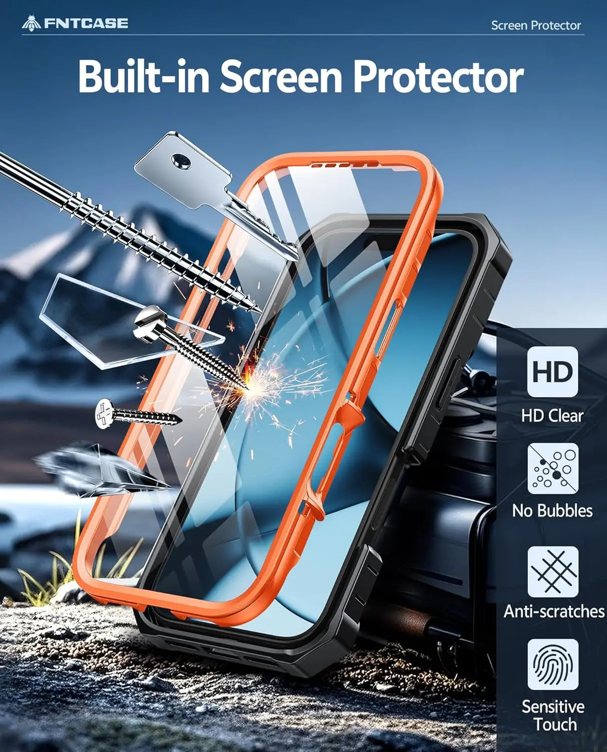 Military-Grade Shockproof iPhone Case