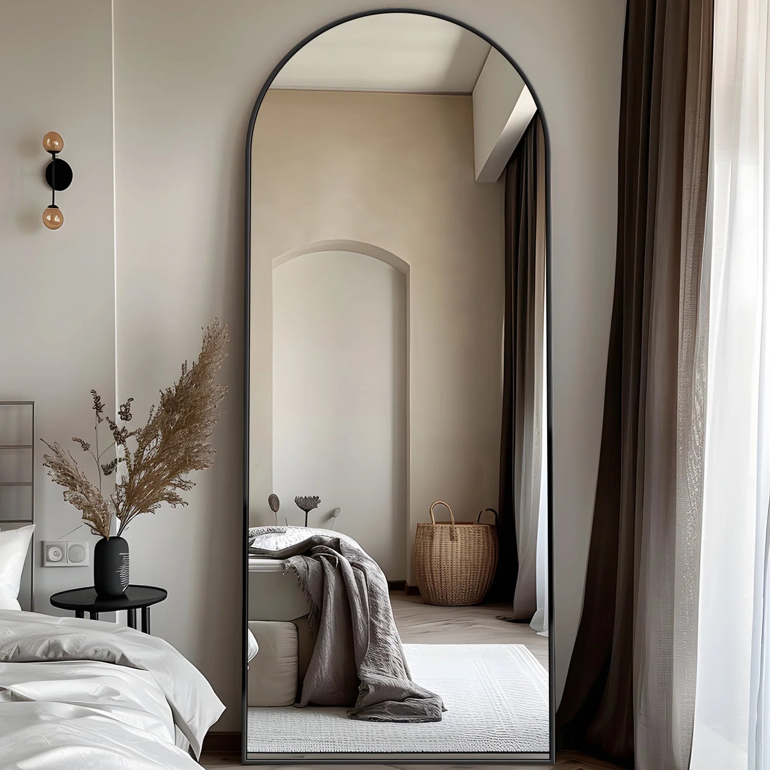 Full Length Body Mirror with Stand