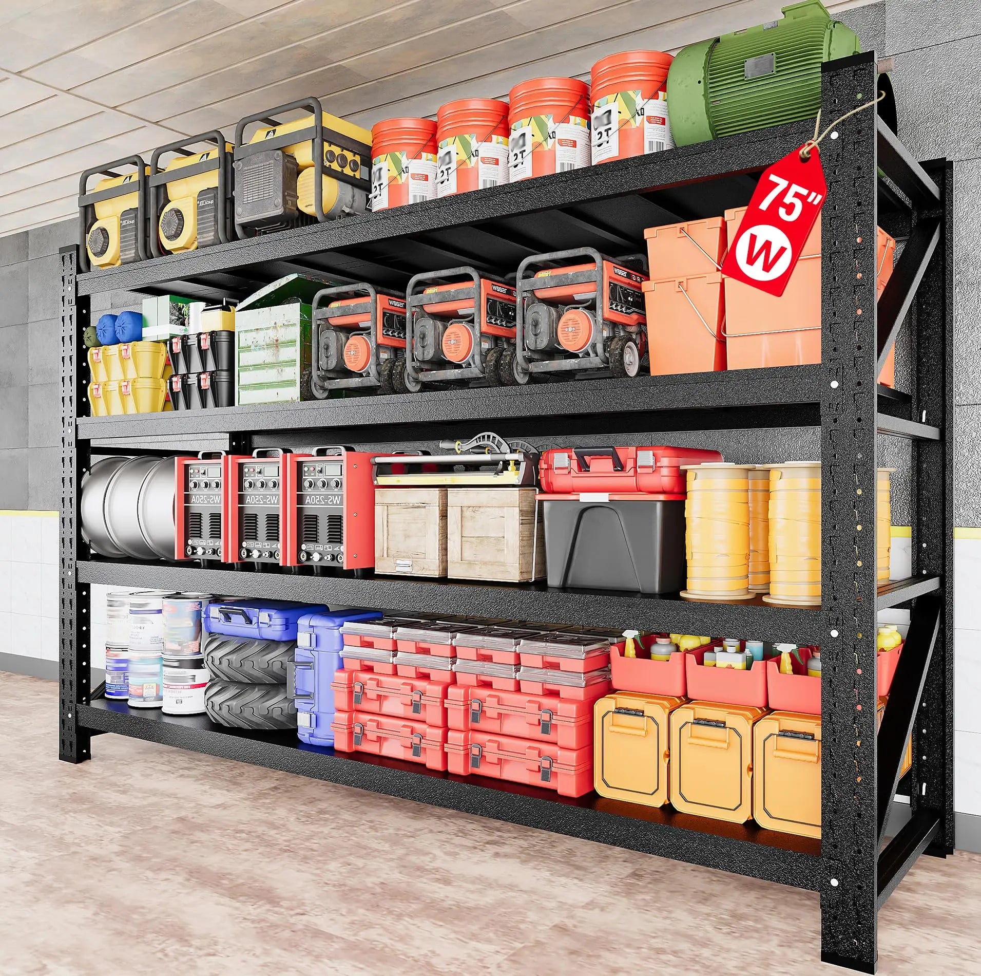 7000LBS Heavy Duty Garage Shelving Units