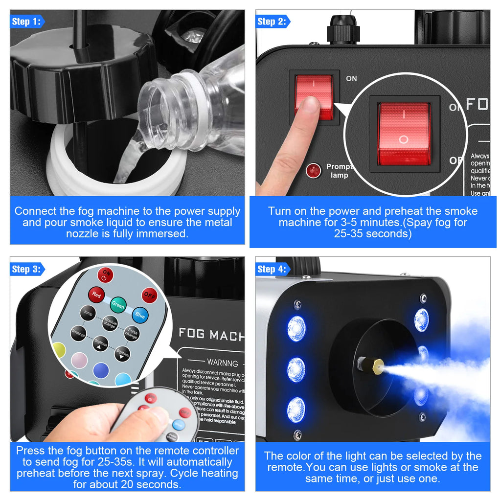 1200W Fog Machine