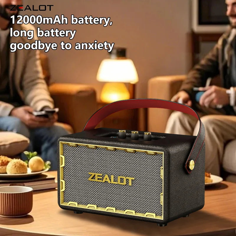 Portable 60W Wireless 4 Subwoofer Speaker Surge Bass 3D Surround Sound