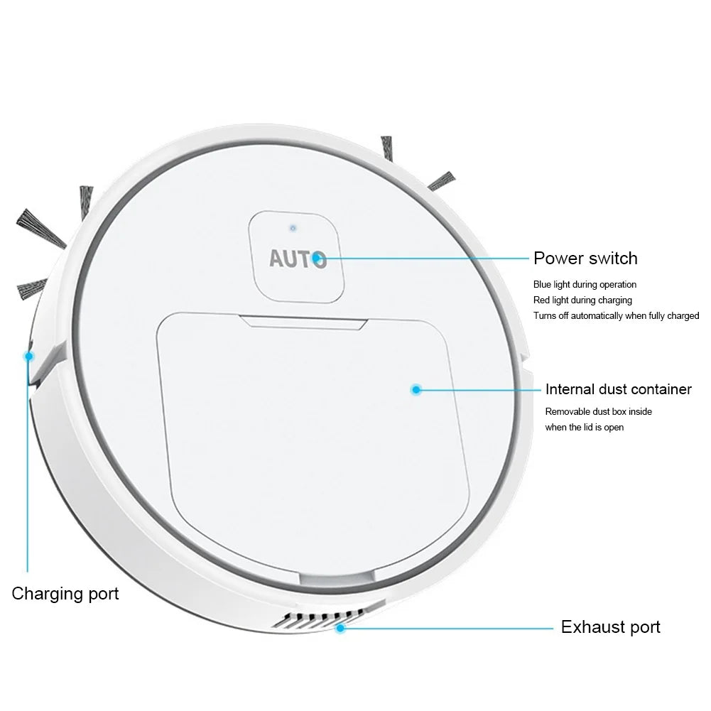 3-in-1 Robot Vacuum Cleaner