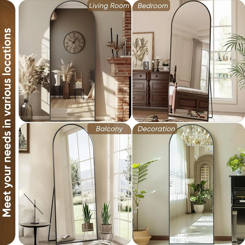 Full Length Body Mirror with Stand