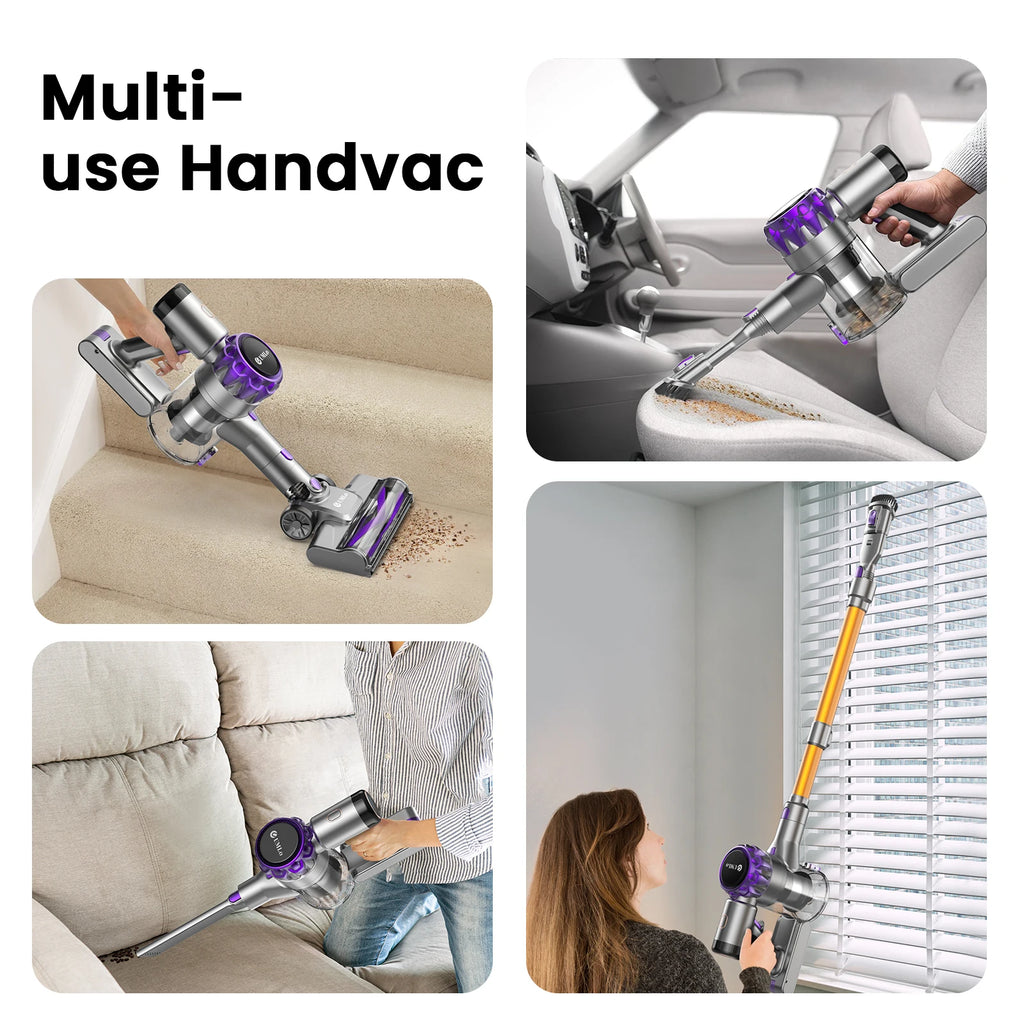 Cordless Vacuum Cleaner for Pet Hair & Carpet