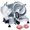 Professional 12-Inch Commercial Meat Slicer - 370W Stainless Steel Electric Deli Slicer