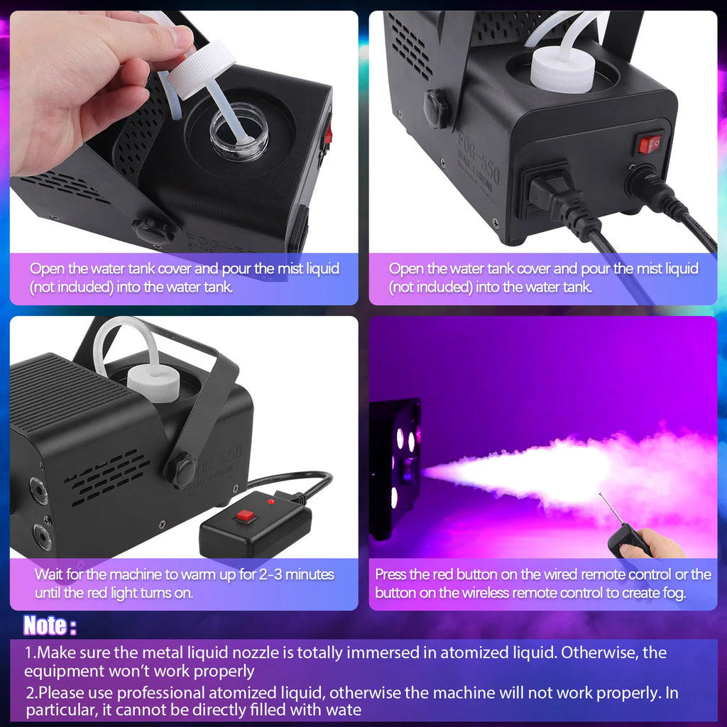 500W Fog Machine