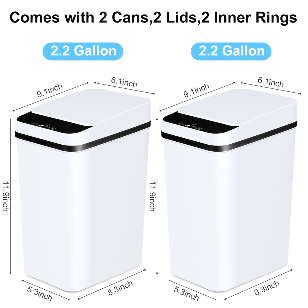 Automatic Touchless Motion Sensor Trash Cans