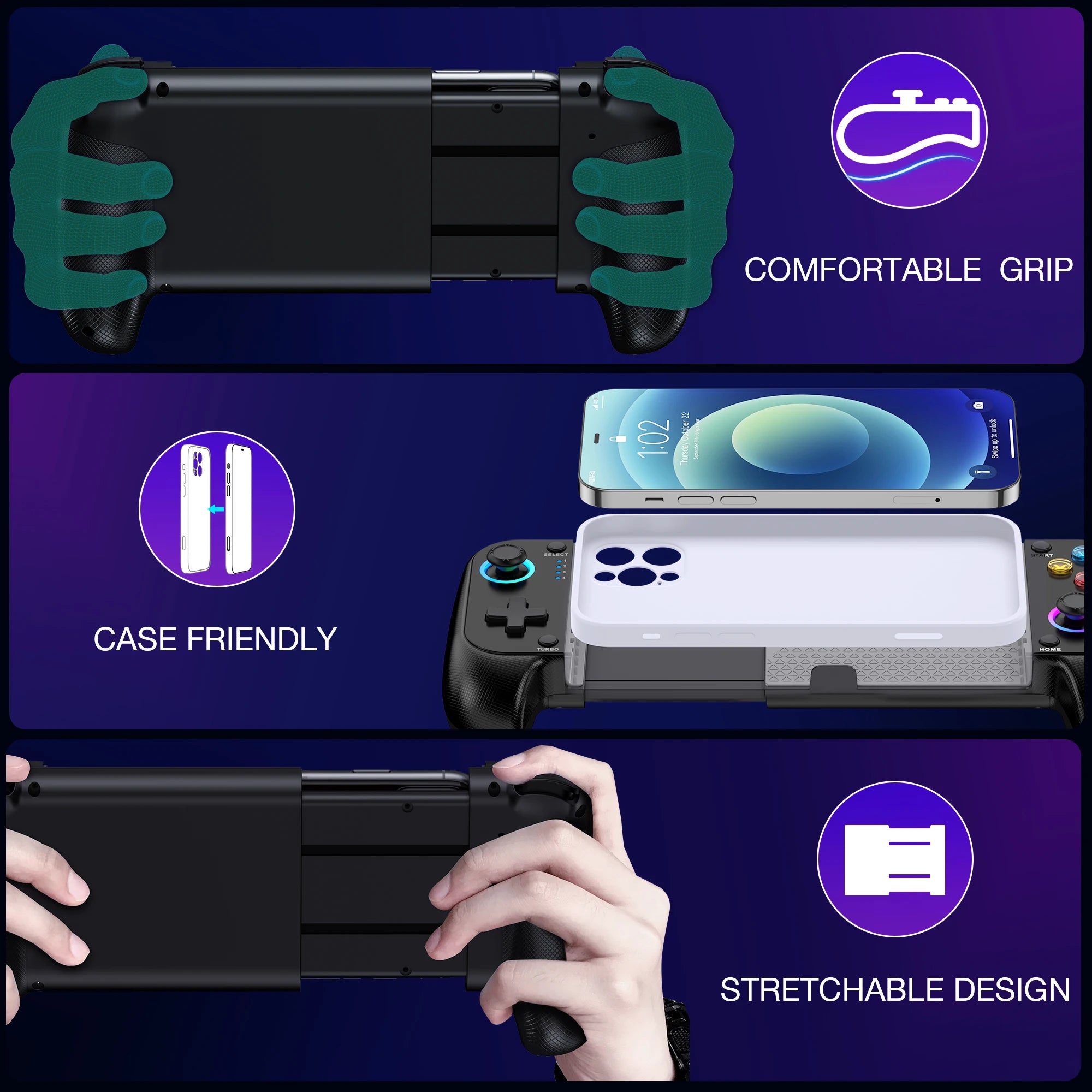 MC100 Telescopic Gamepad