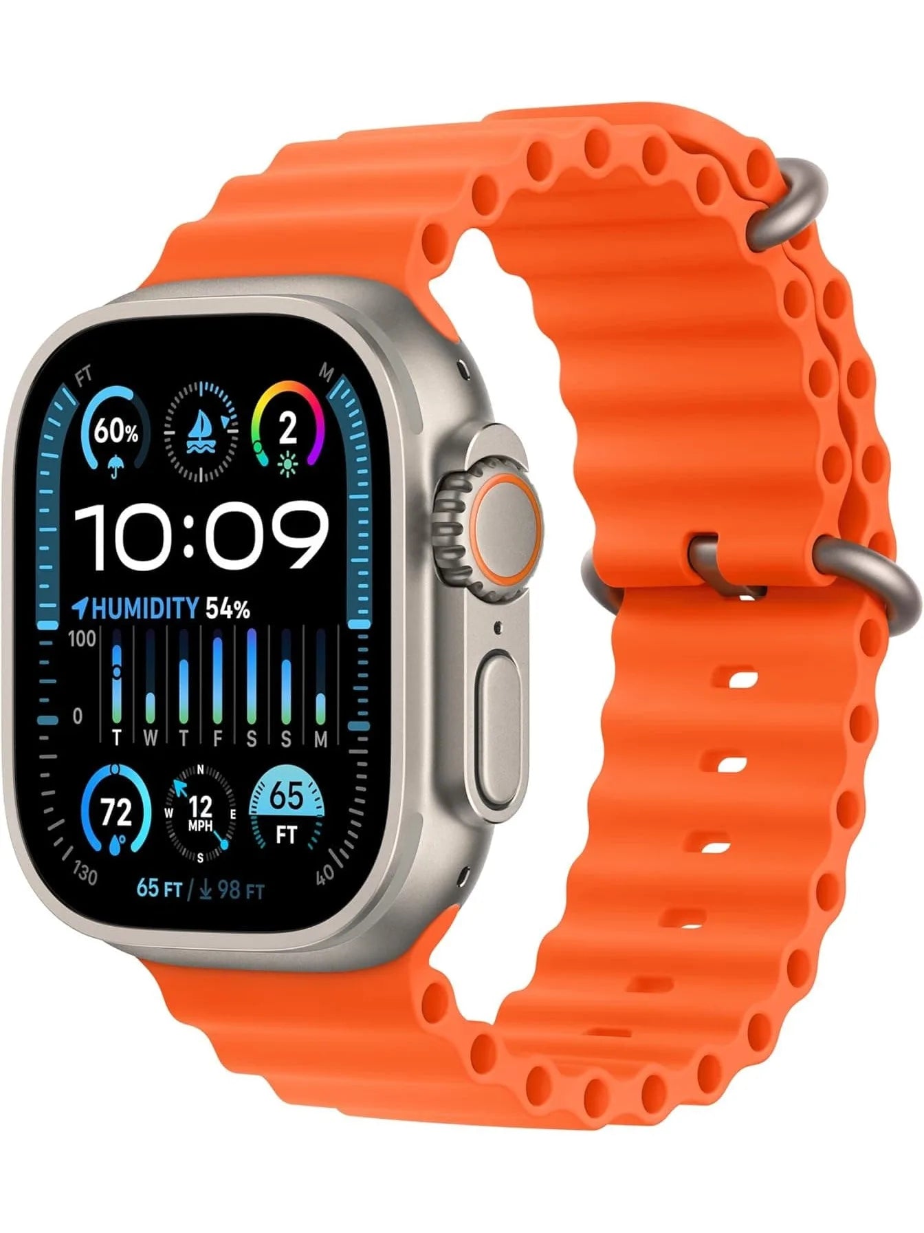 Touch Screen Smart Watches for Men Women with Case and 7 Watch Bands