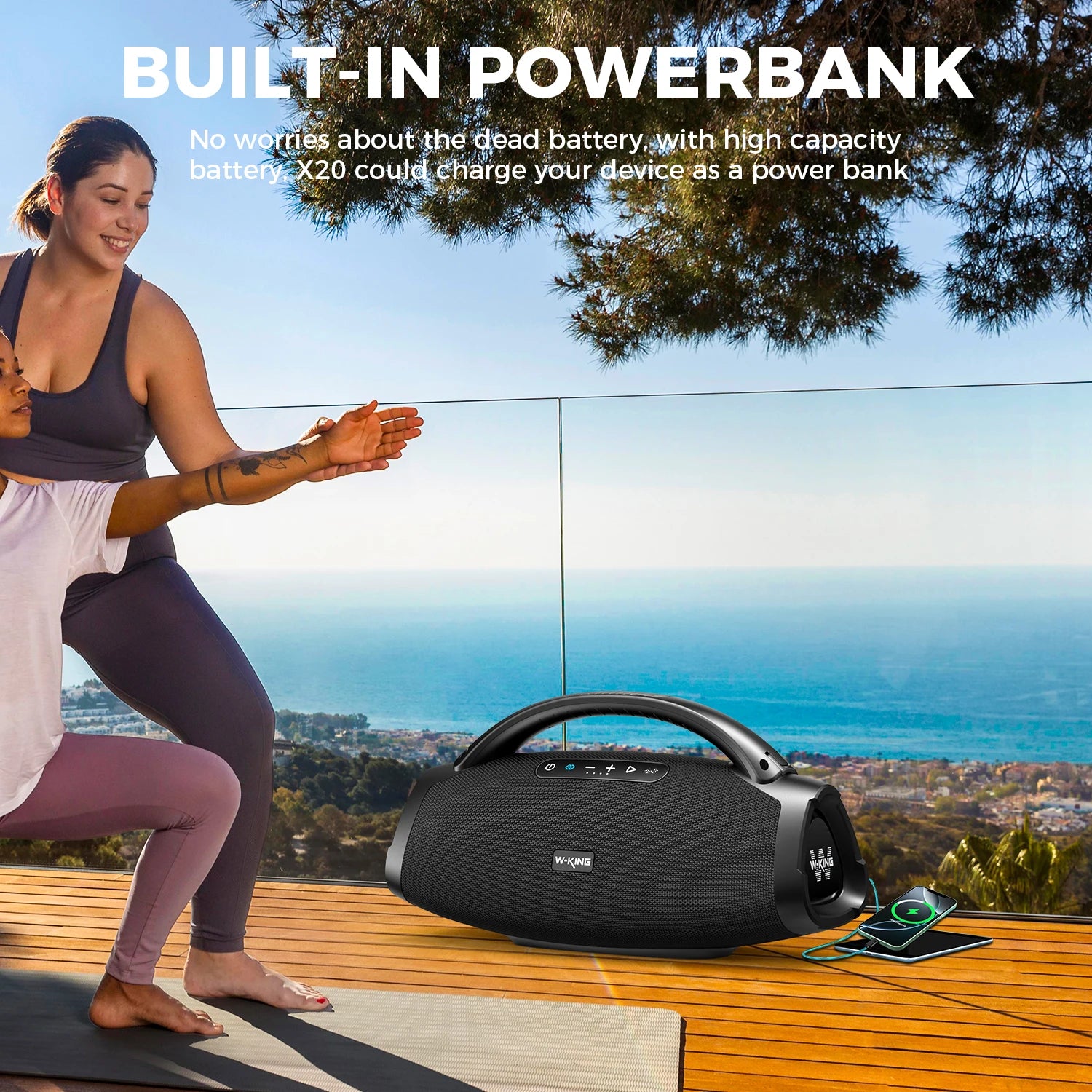 Portable Waterproof Bluetooth Speakers