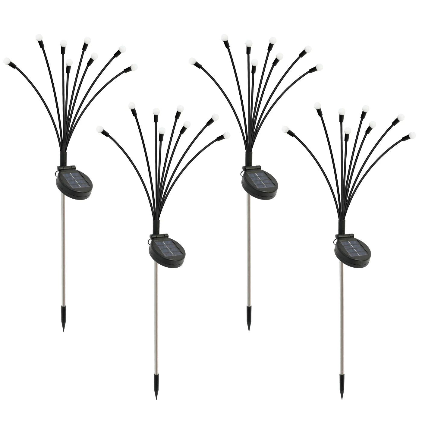8-Head Solar Firefly Lights