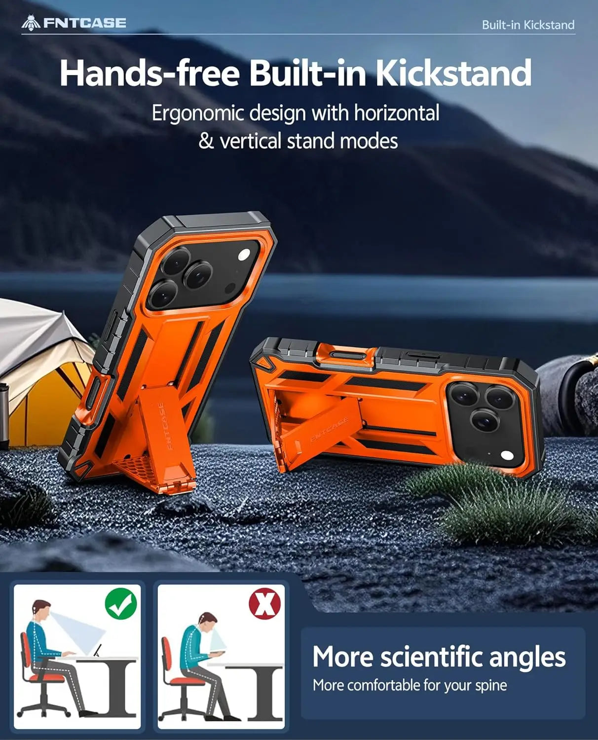 Military-Grade Shockproof iPhone Case