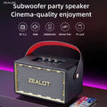 Portable 60W Wireless 4 Subwoofer Speaker Surge Bass 3D Surround Sound