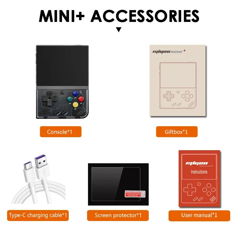 MIYOO Mini Plus Retro Handheld Game Console - Linux System