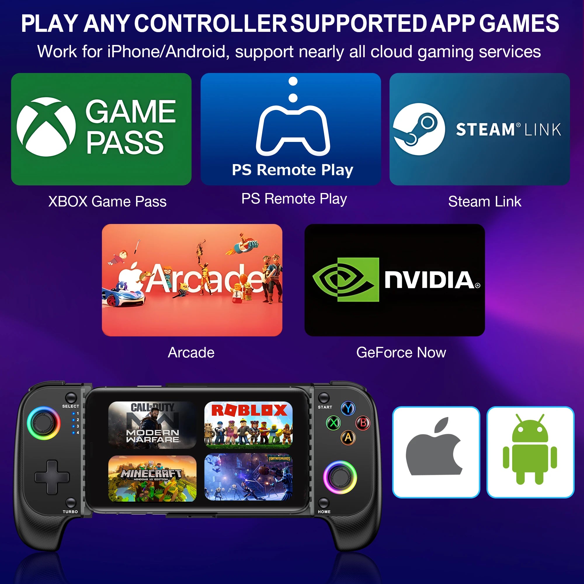 MC100 Telescopic Gamepad