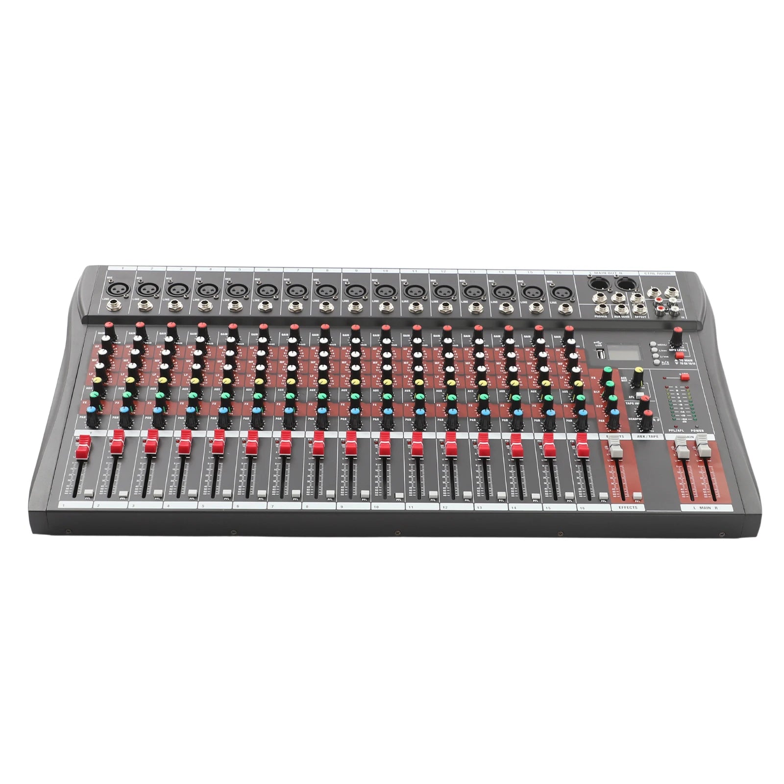 16 Channel Bluetooth Audio Power Mixer