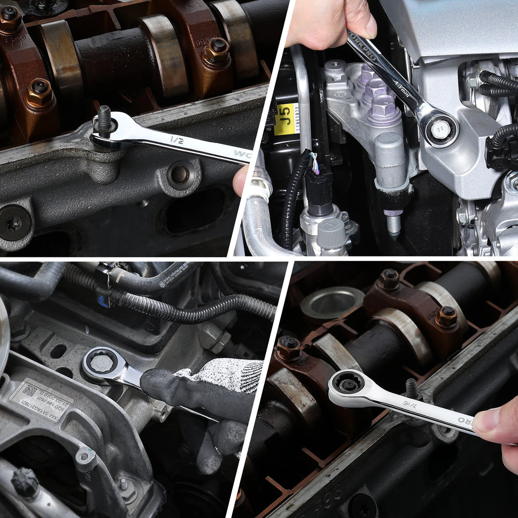 21pc Ratcheting Wrench Set