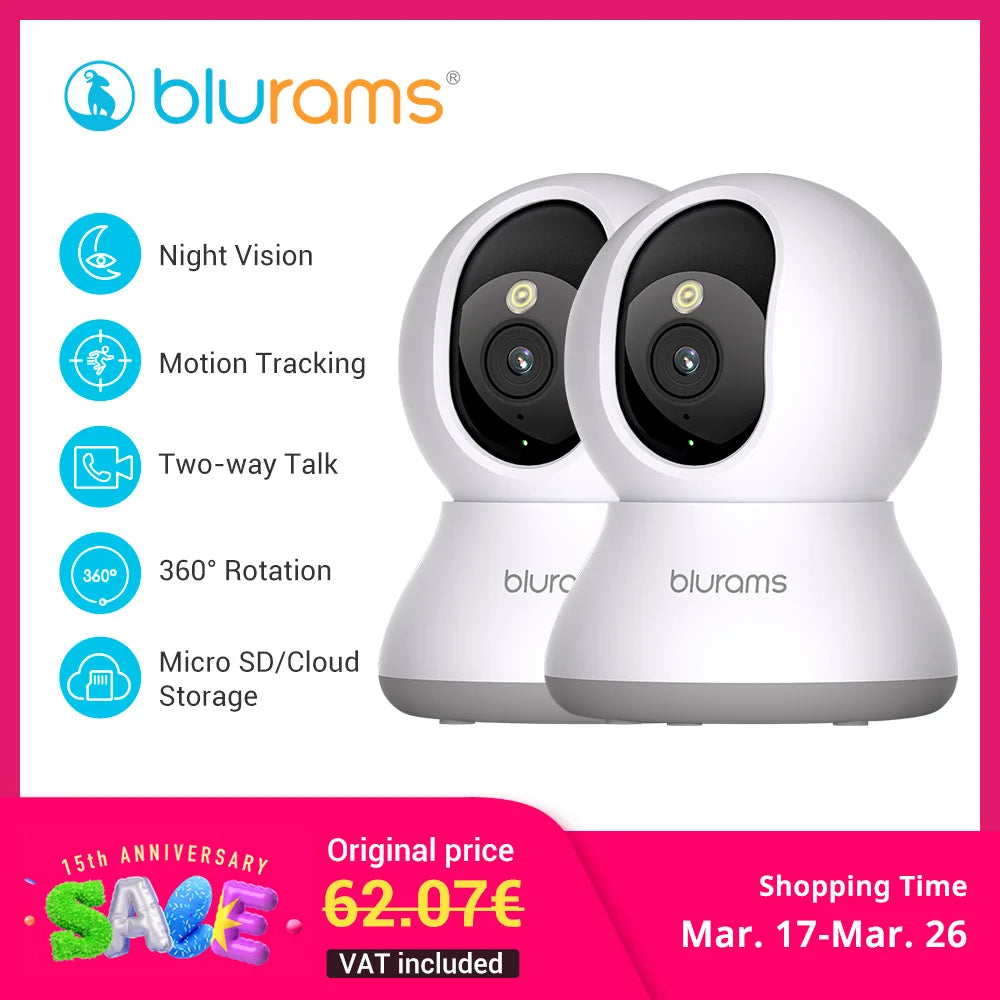 2K Indoor Security Camera