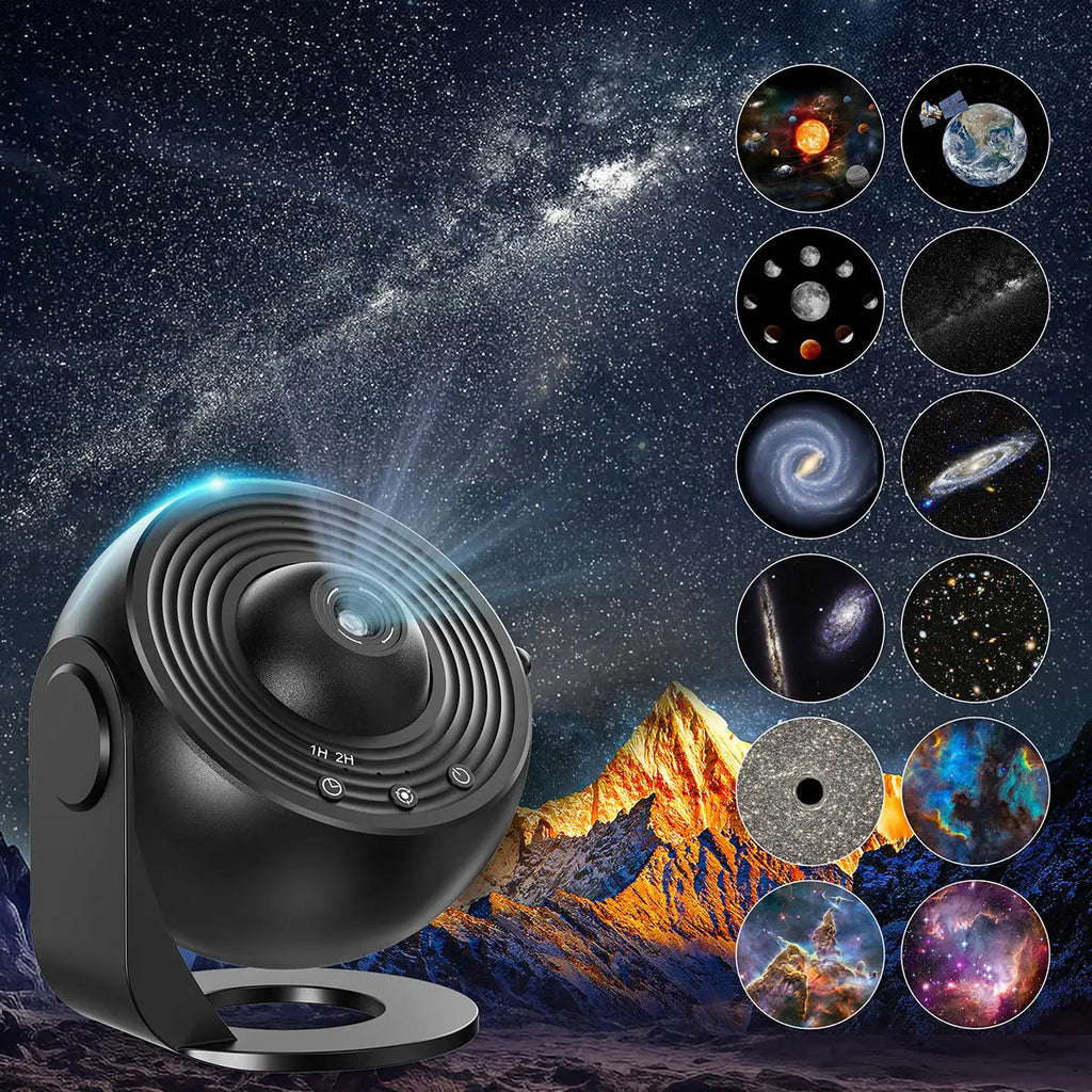 13 In 1 Galaxy Star Projector Night Light