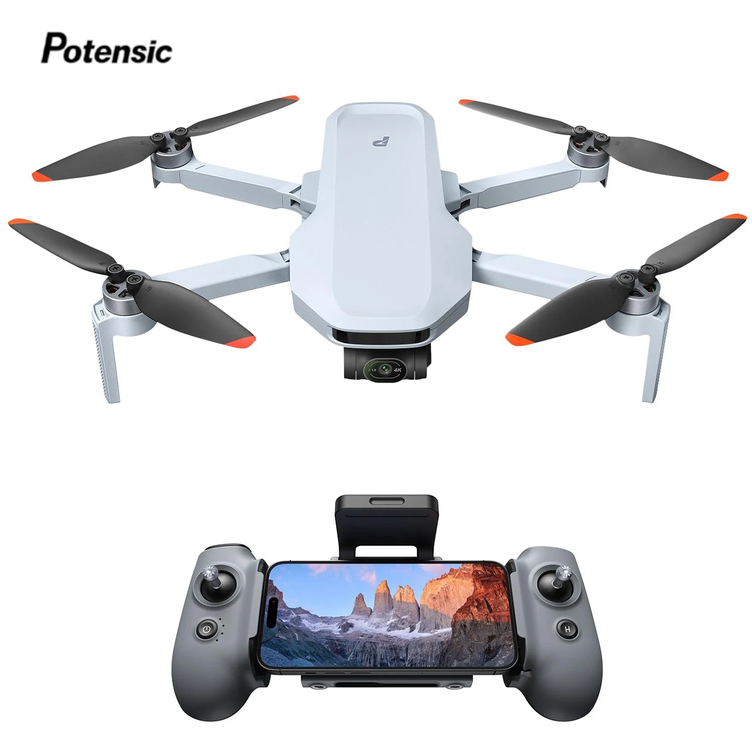 4K HDR Video, 8K Photo, 3-Axis Gimbal, Vertical Shooting Night Shot Camera Drone