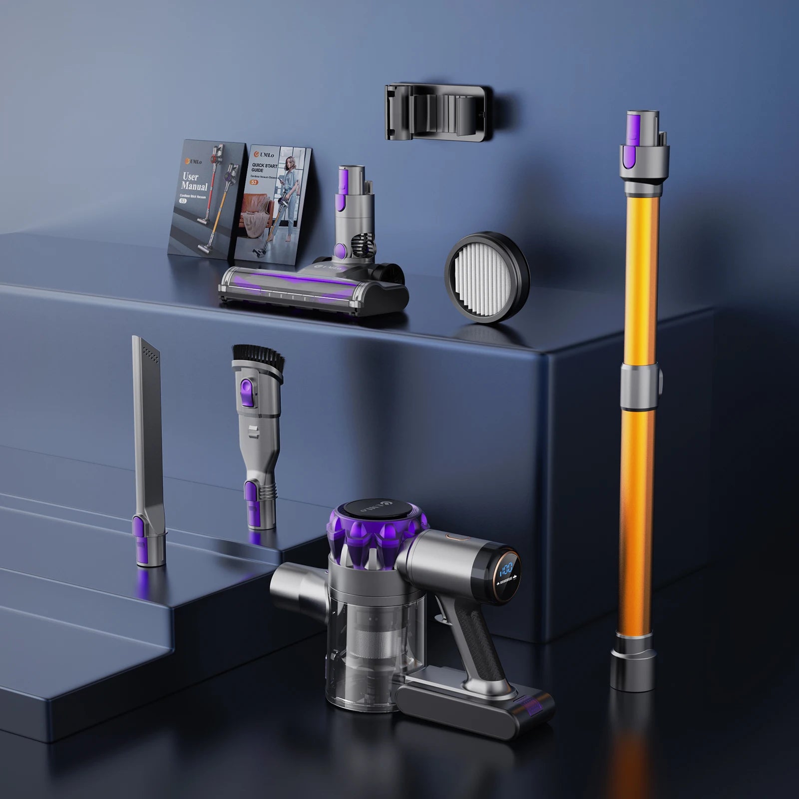 Cordless Vacuum Cleaner for Pet Hair & Carpet