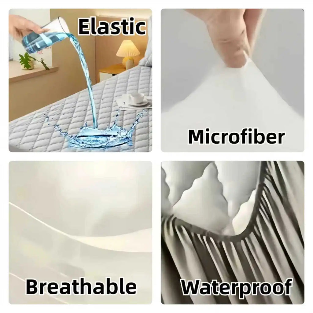 3D Air Fabric Thick Waterproof Mattress Cover