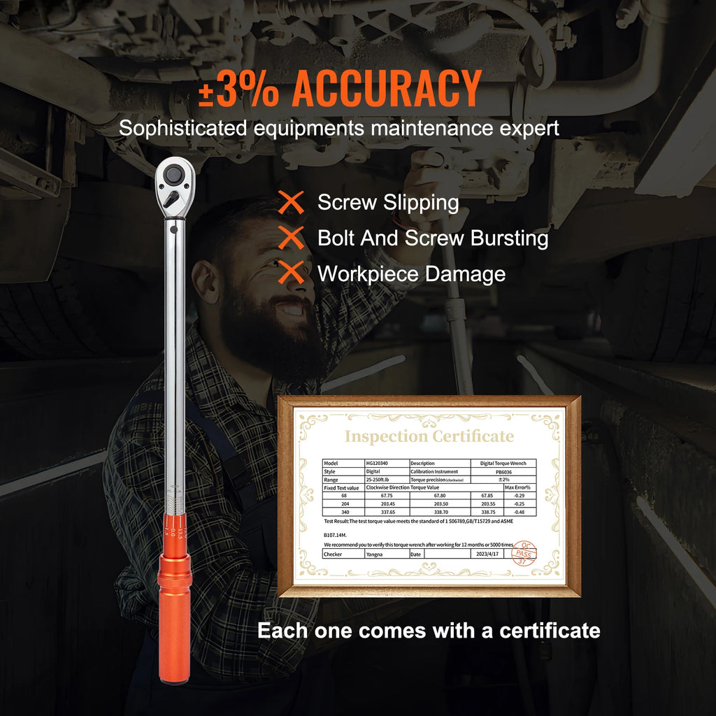 Mechanical Torque Wrench Set