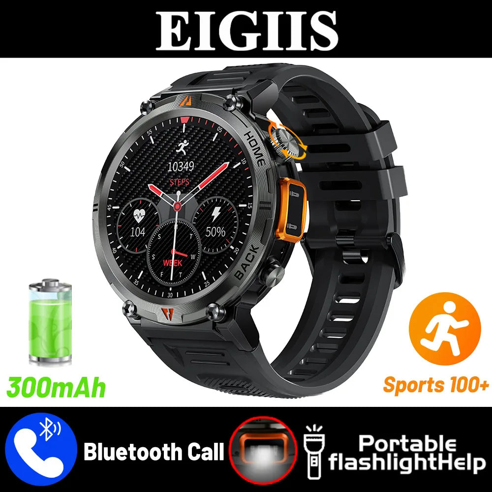 Bluetooth touch screen smartwatch and health monitor