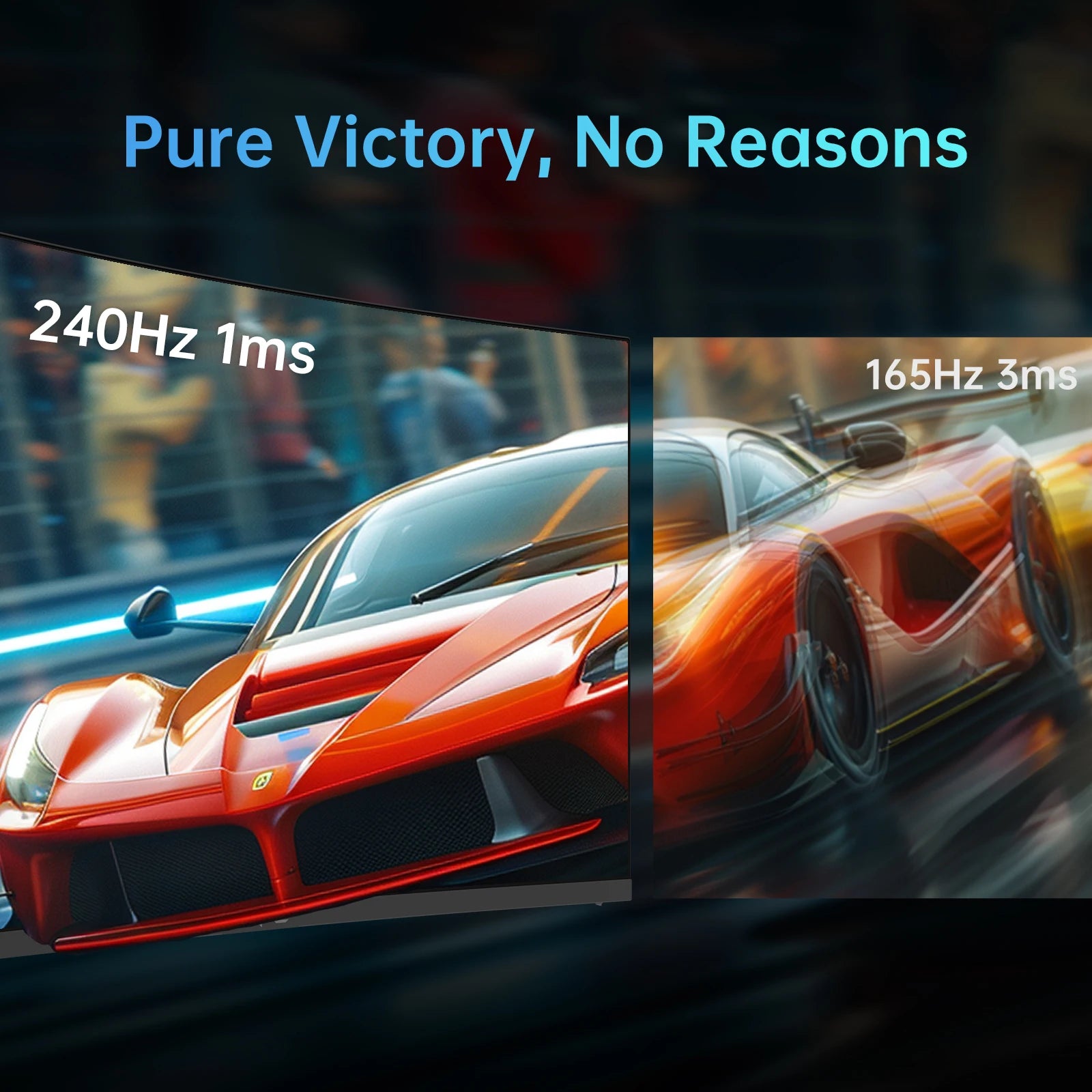 KTC 32" Curved 240Hz Gaming Monitor | 1500R 1080P QHD Immersive Display