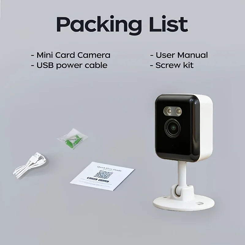 4PC Smart 1080p Wi-Fi Smart Home Security Camera