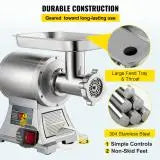 Electric Meat Mincer Chopper Heavy Duty Food Processors