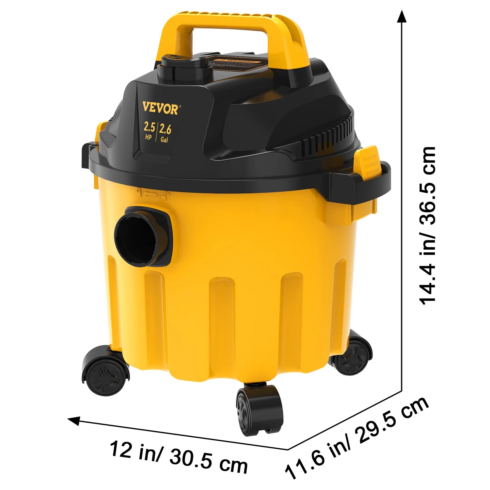 2.6 Gallon Wet/Dry Vac