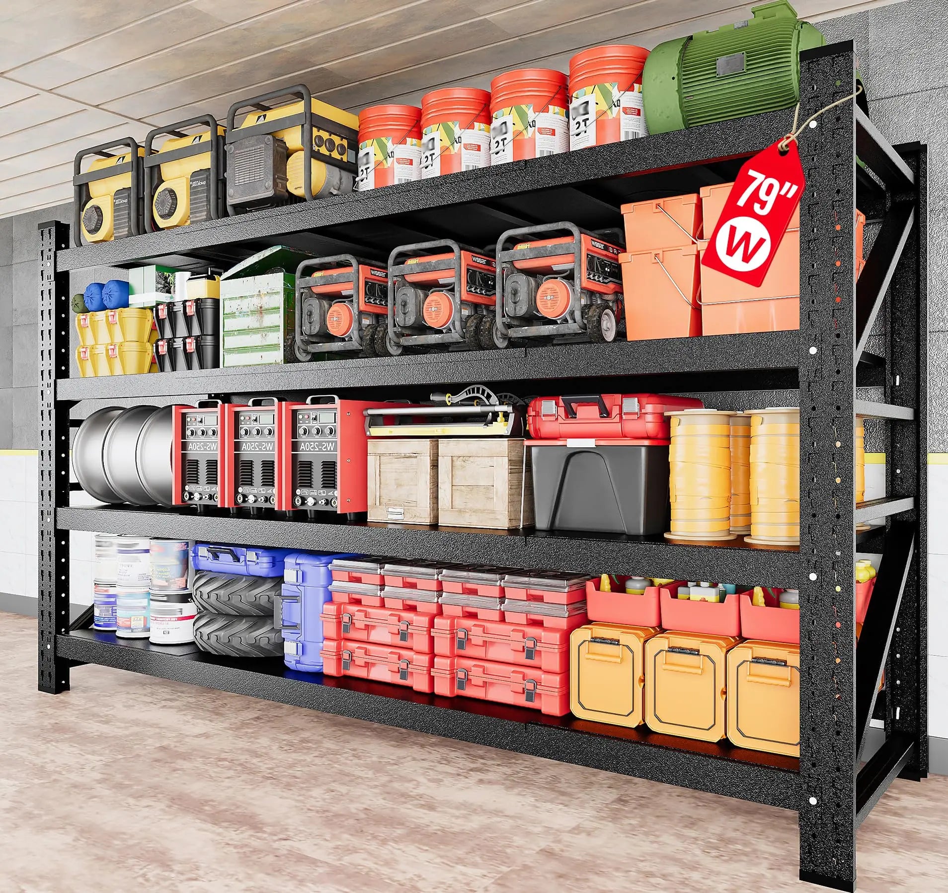 7000LBS Heavy Duty Garage Shelving Units