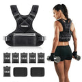 PACEARTH Adjustable X-Shape Weighted Vest 4–32 lbs